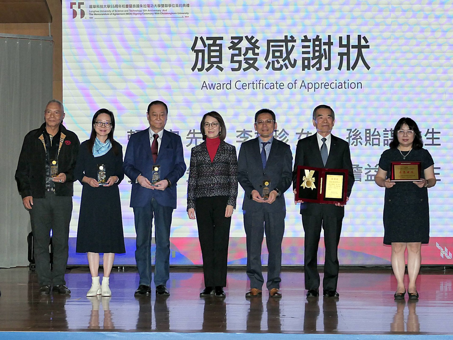 林如貞副校長感謝校友們積極回饋母校。
