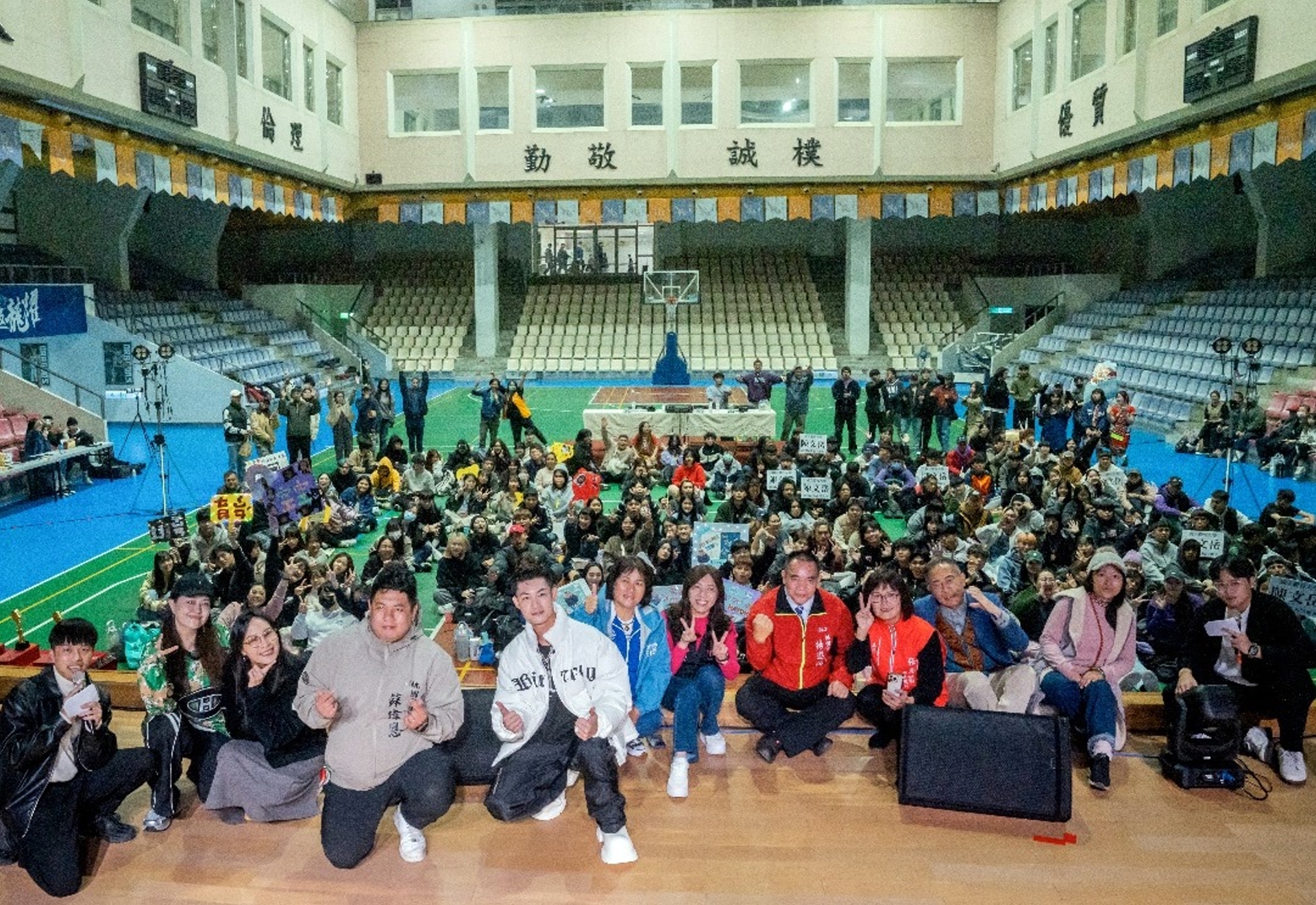 北區大專原民之夜暨第五屆原住民學生聲聲不息歌唱大賽，在龍華科大盛大登場。