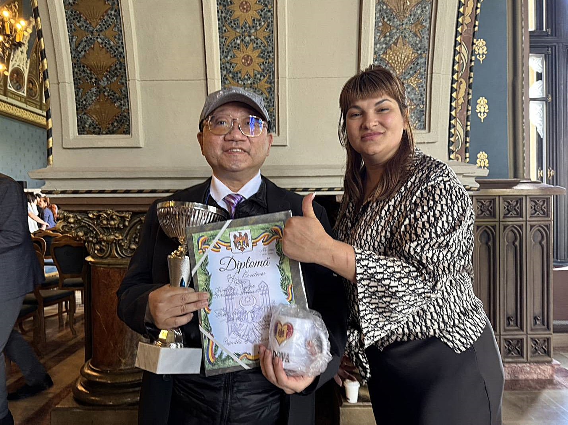 林宗新是國際各大發明展得獎常勝軍，歷次參展共斬獲33金、4銀傲人紀錄。