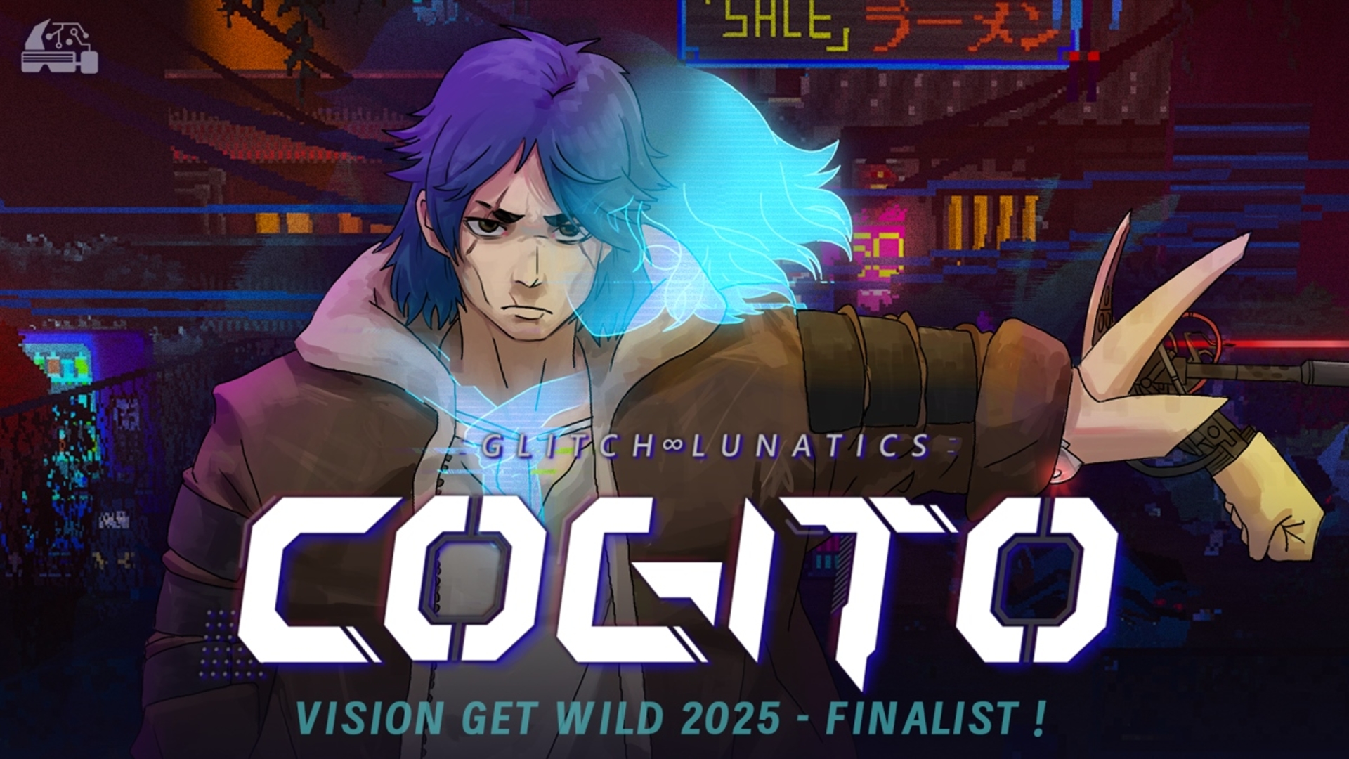 《COGITO》是一款以「PC與遊戲機平台」為主的賽博龐克與像素風遊戲。